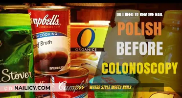 Colonoscopy Prep: Should You Remove Nail Polish?