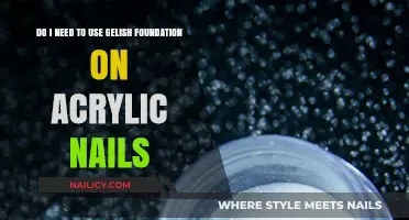 Gelish Foundation on Acrylic Nails: A Comprehensive Guide