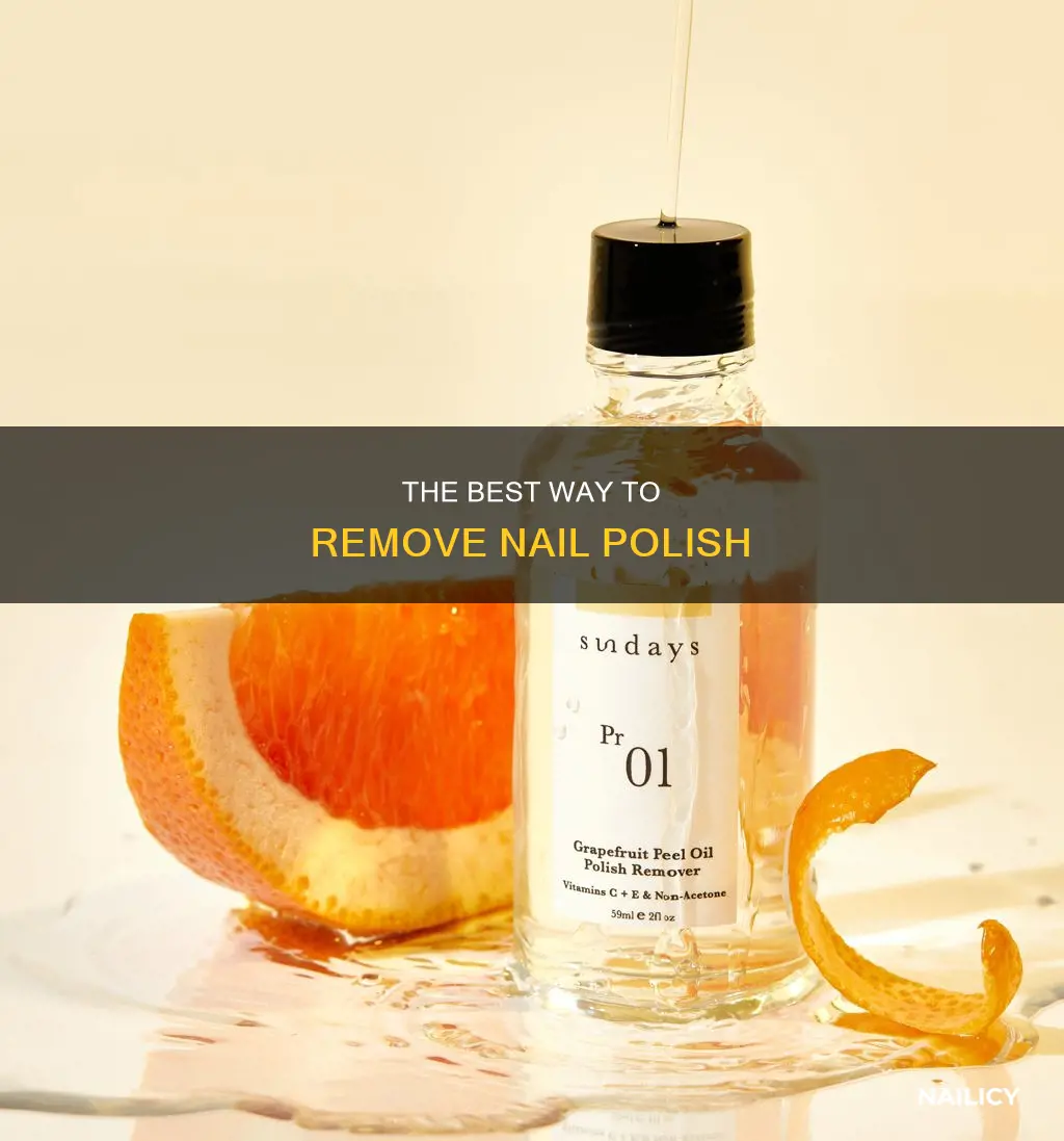 do i remove nail polish