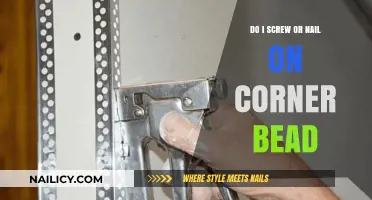 Screws vs. Nails: Best Fastener for Corner Bead Installation