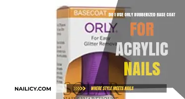 Prepping for Perfection: Orly Rubberized Base Coat and Acrylic Nails