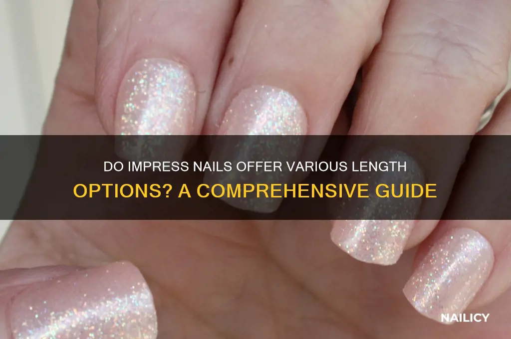 do impress nails come in different lengths