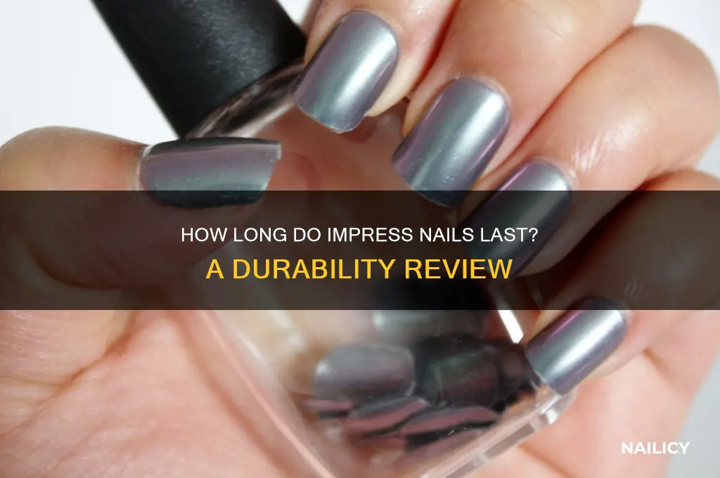 do impress nails stay on