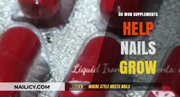 Iron Supplements: Do They Help Nails Grow?