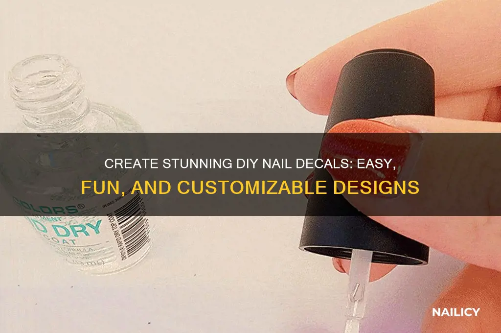 do-it-yourself nail decals