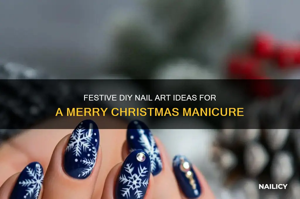 do it yourself nail designs for christmas