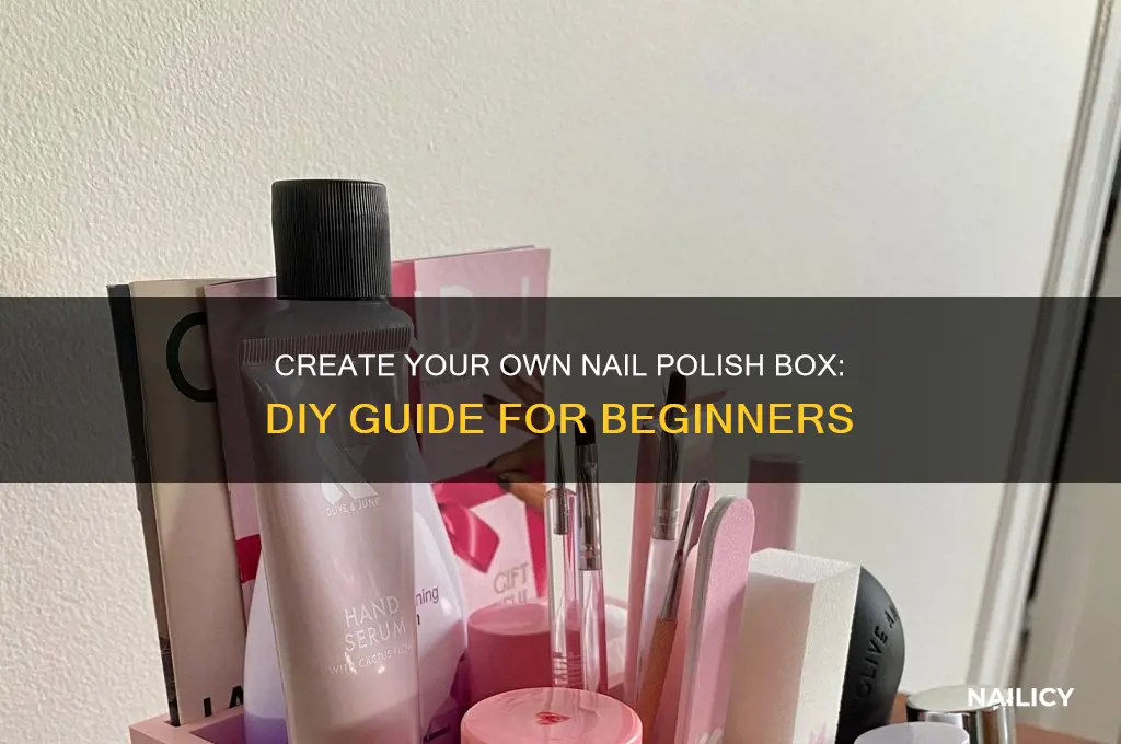 do it yourself nail polish box