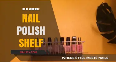 DIY Nail Polish Shelf: Organize Your Collection with Style