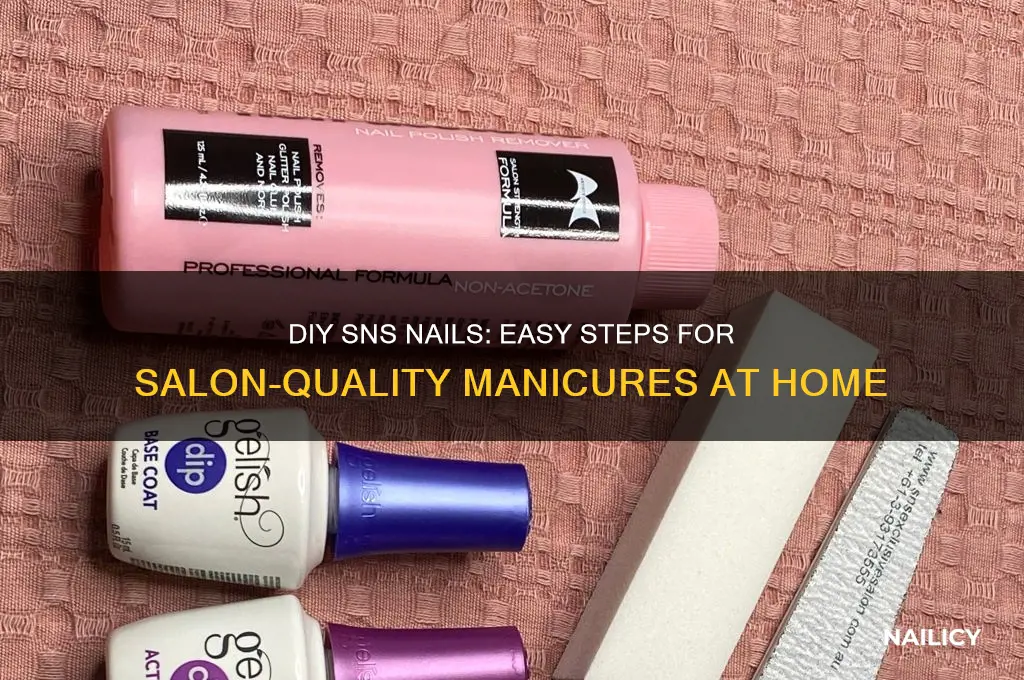 do it yourself sns nails