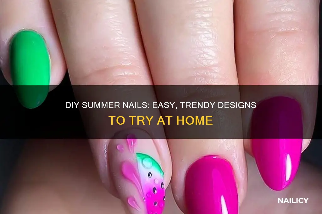do it yourself summer nails