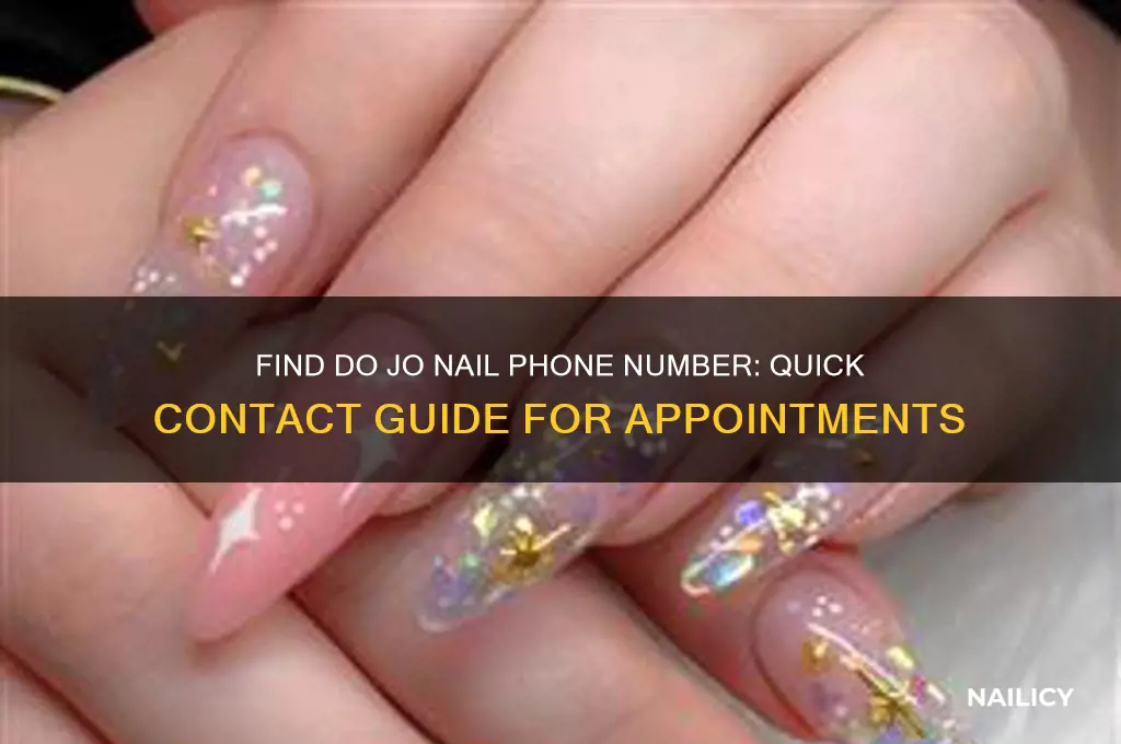 do jo nail phone number