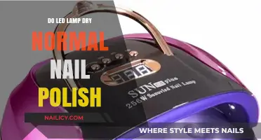 Can LED Lamps Dry Normal Nail Polish? Quick Tips and Facts