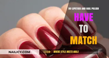 Matching Lipstick and Nail Polish: A Must or Creative Freedom?