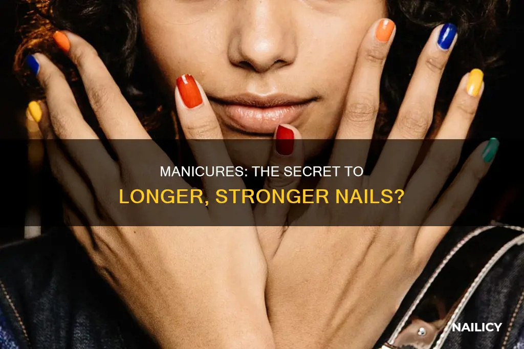 do manicures help nails grow