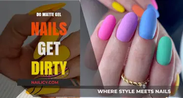 The Truth About Matte Gel Nails: Do They Really Get Dirty?