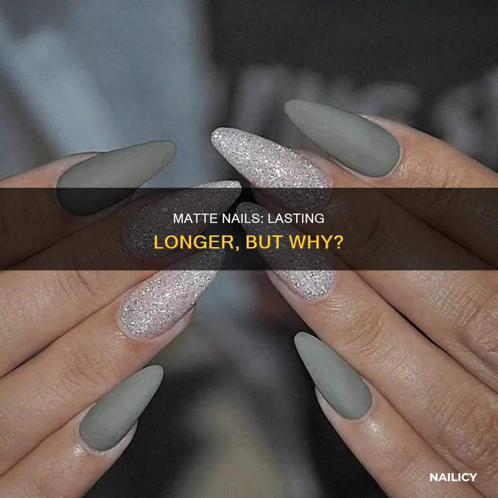 do matte nails last longer