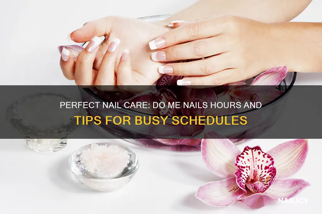 do me nails hours