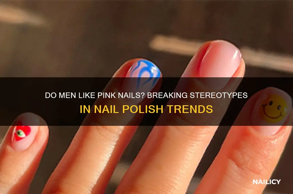 do men like pink nails
