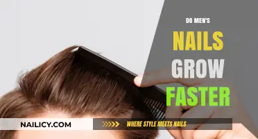 Men's Nails: Faster Growth, Why?