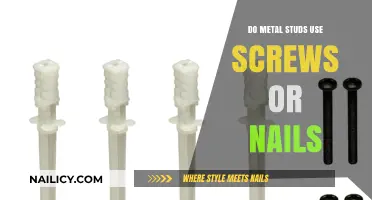Fastening Metal Studs: The Great Debate Over Screws vs. Nails