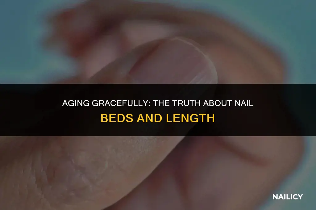 do nail beds get shorter with age