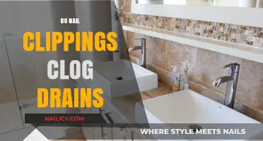 Nail Clippings in Drains: Do They Cause Clogs or Not?