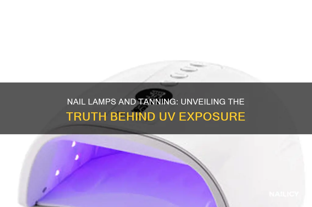do nail lamps give you a tan