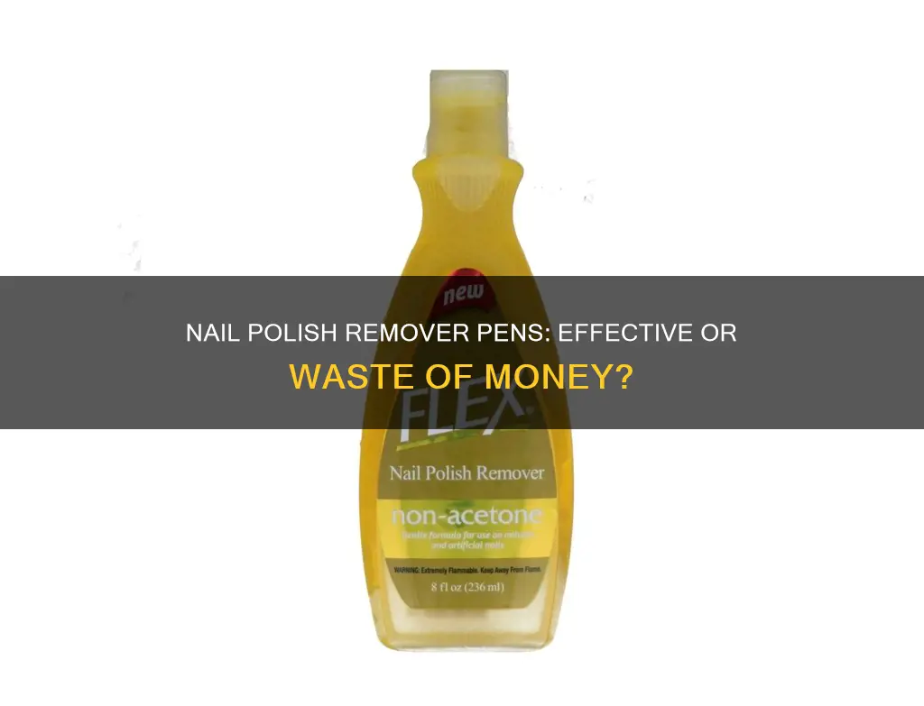 do nail removal polish pen work