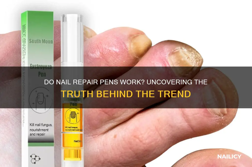 do nail repair pens work