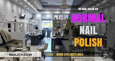 Do Nail Salons Offer Regular Nail Polish Services? Find Out Here