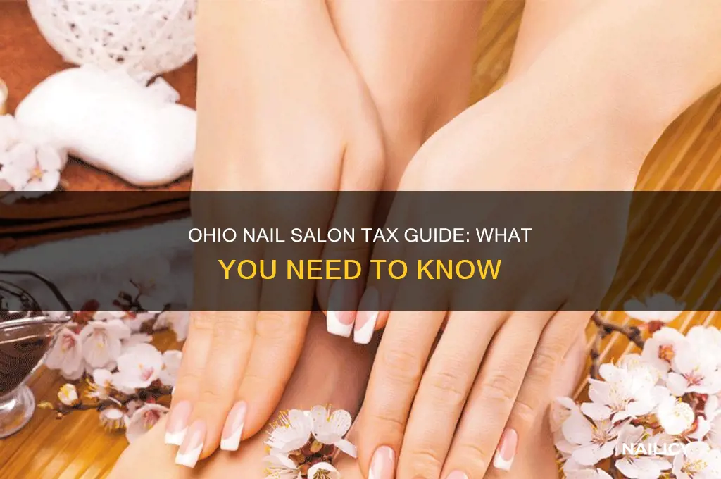 do nail salons charge tax in ohio