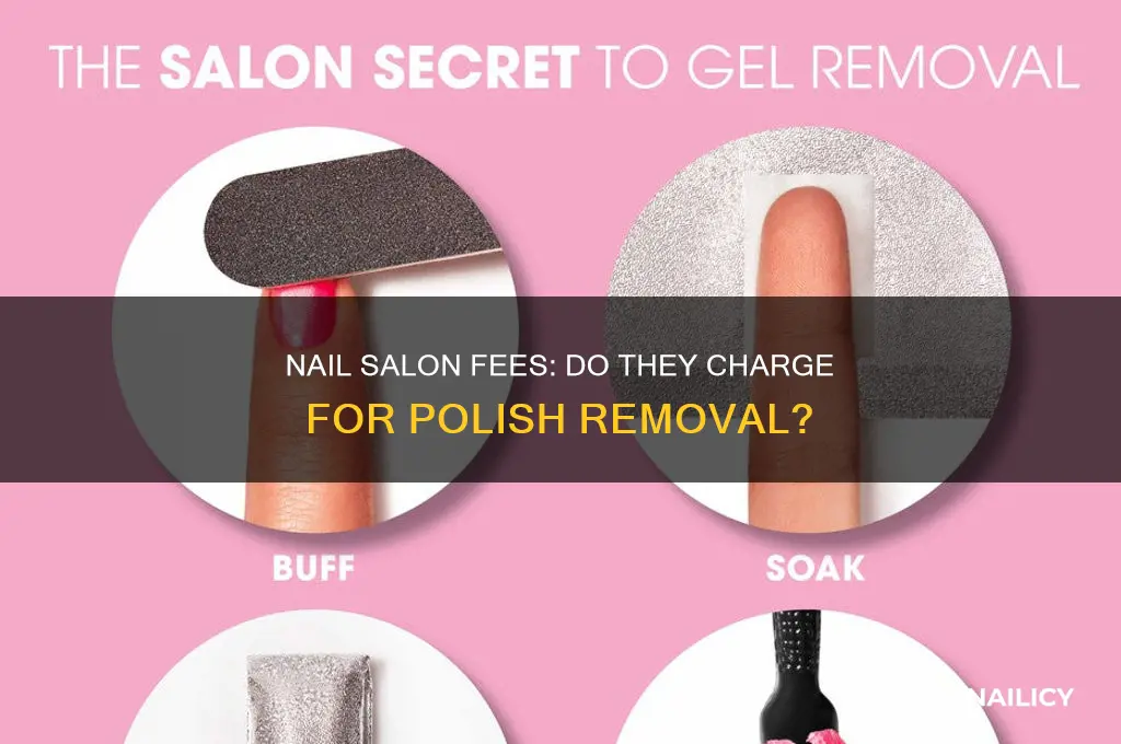 do nail salons charge to take nail polish off