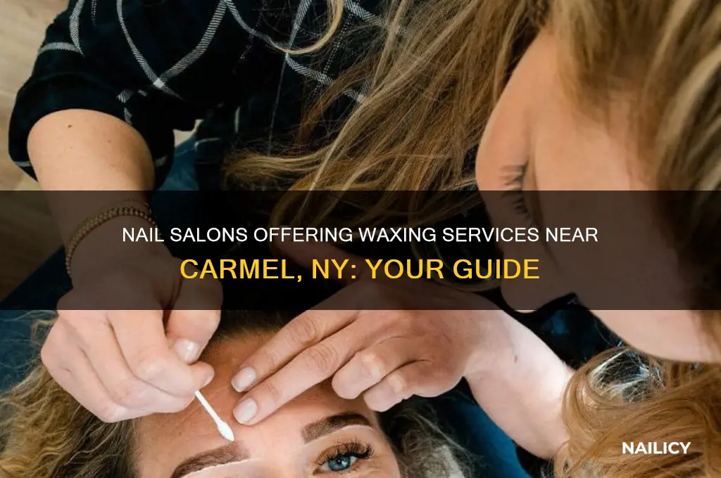 do nail salons do waxing near carmel ny