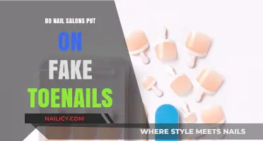 Do Nail Salons Apply Fake Toenails? Uncovering the Truth