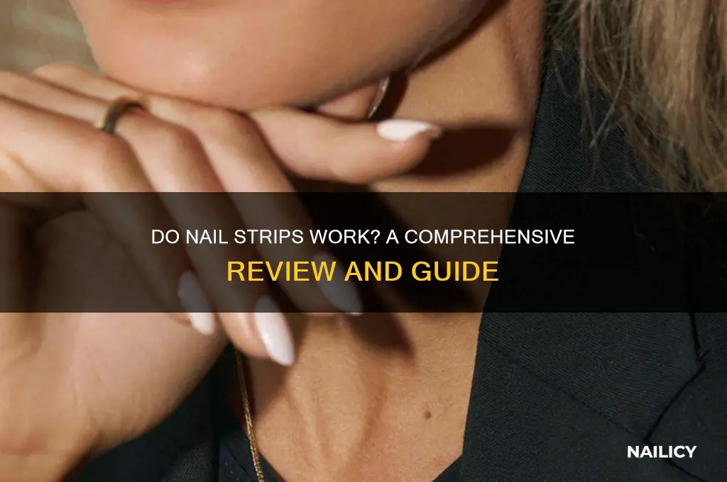 do nail strips work