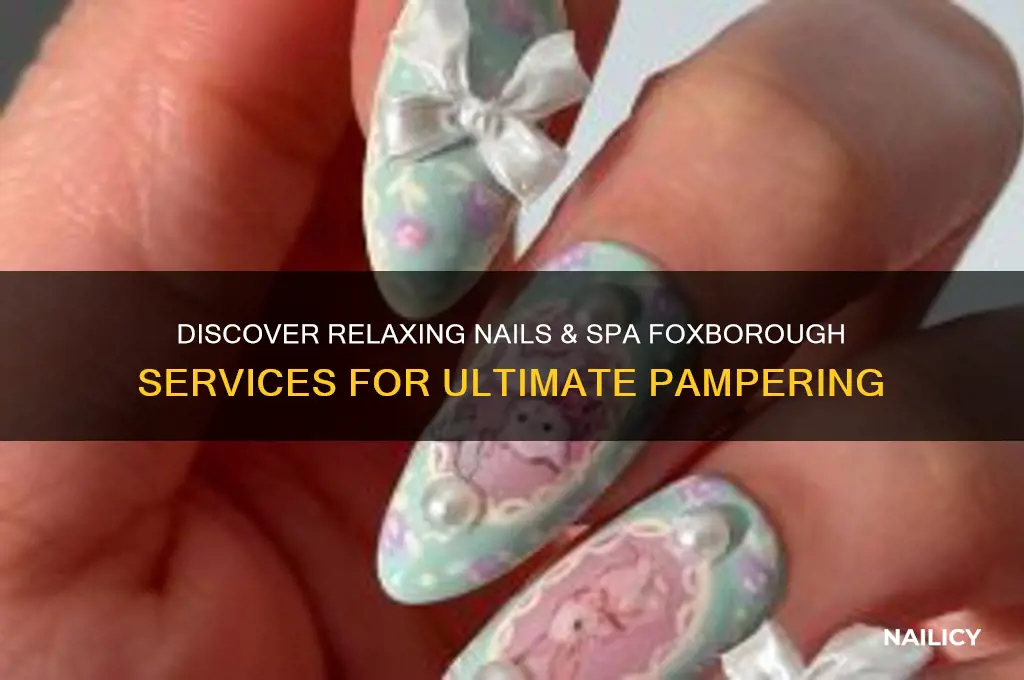 do nails & spa foxborough services