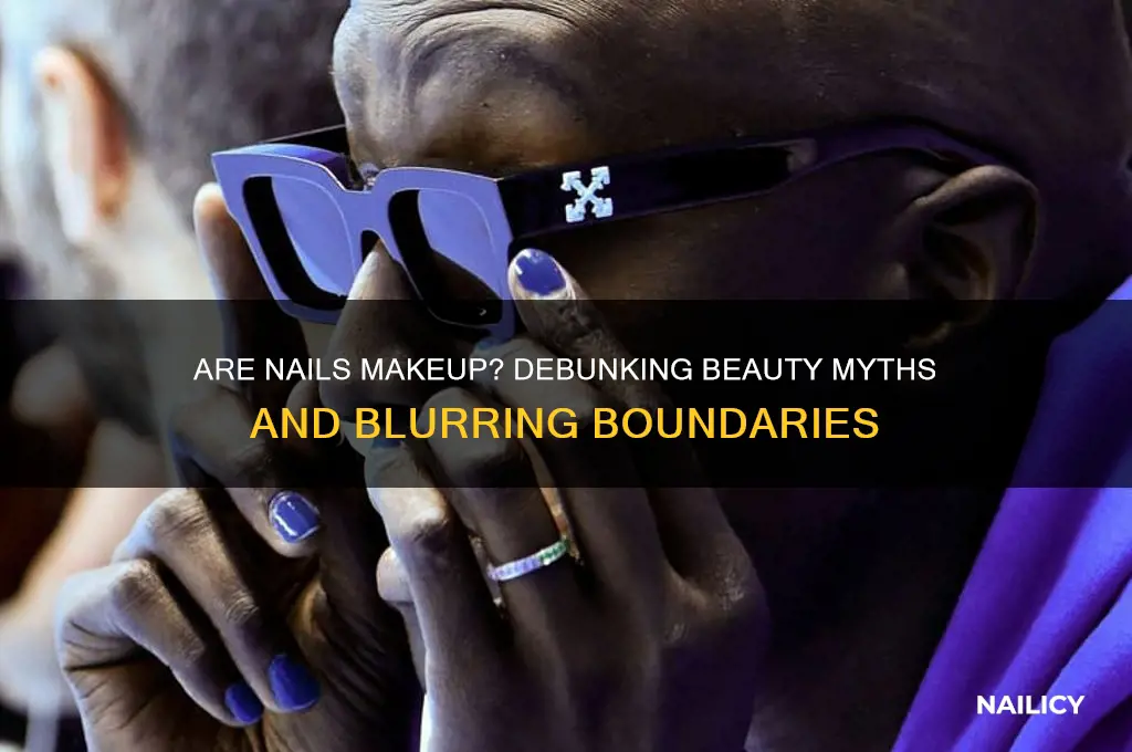 do nails count as makeup