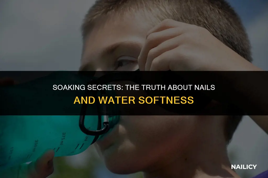 do nails get soft in water
