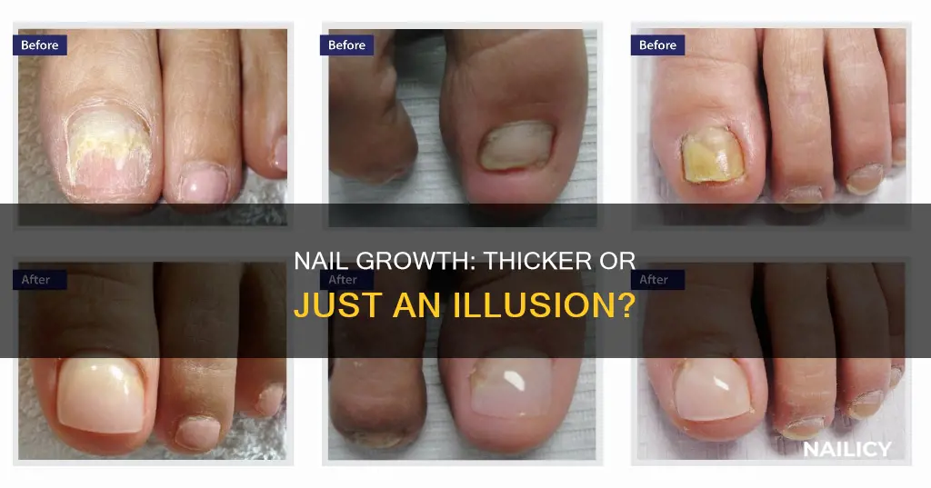 do nails grow back thicker