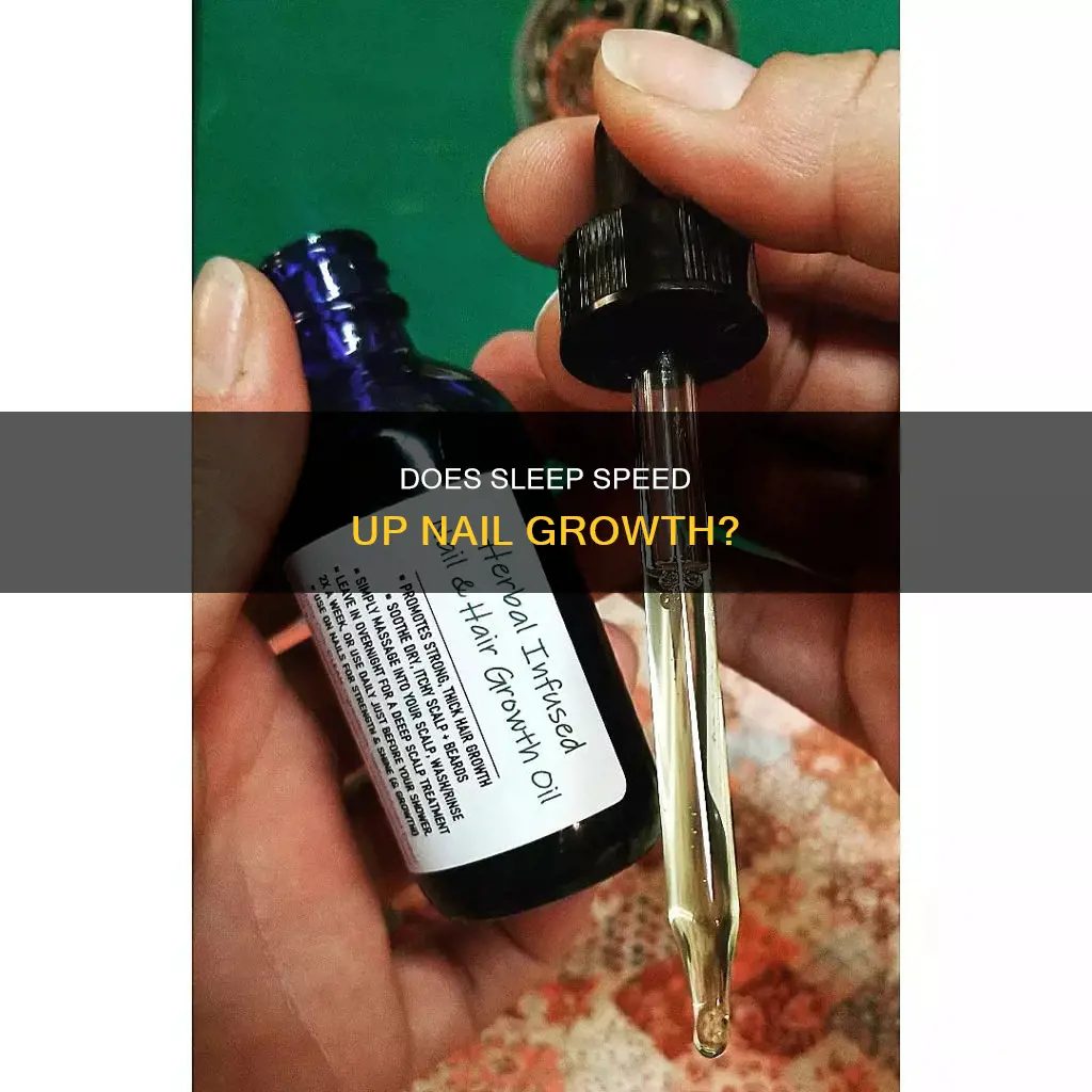 do nails grow faster when sleeping