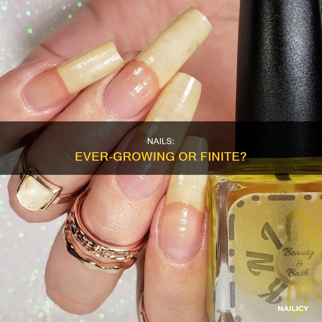 do nails grow infinitely