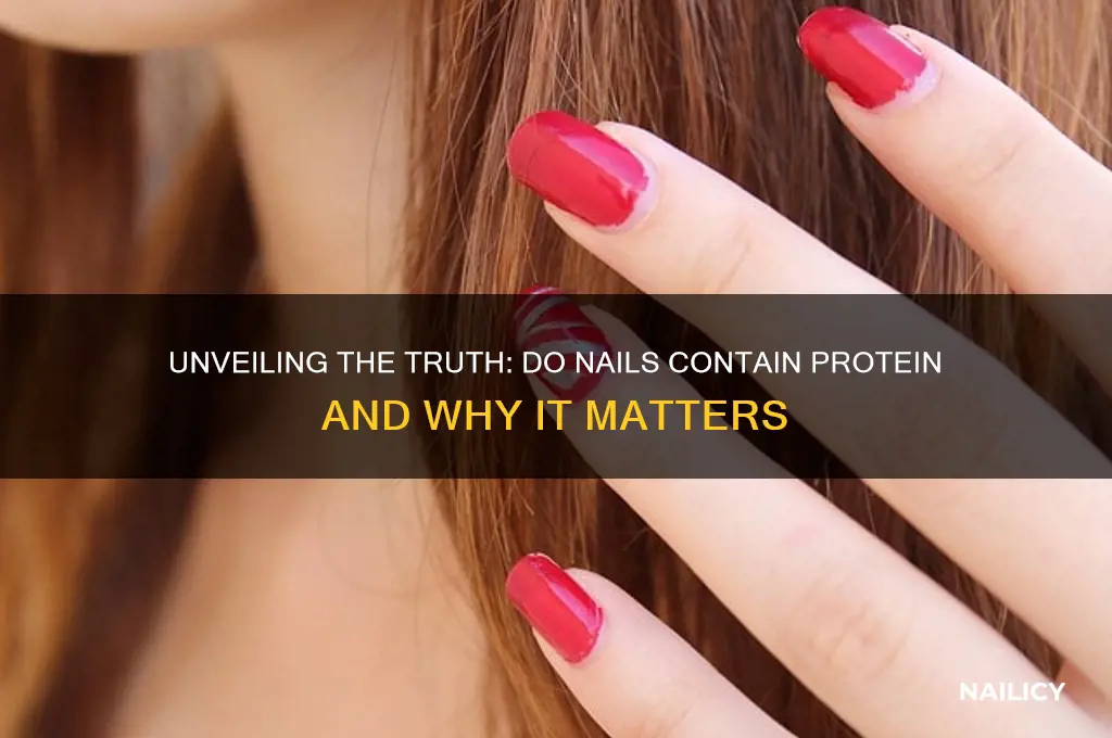 do nails have protein