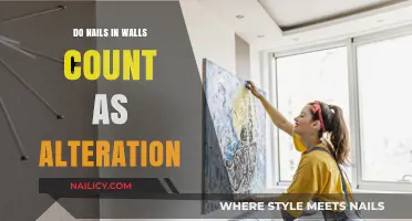 Are Nails in Walls Considered Alterations? A Tenant's Guide