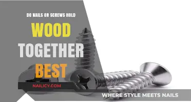 Nails vs. Screws: Which Fastener Holds Wood Together Best?