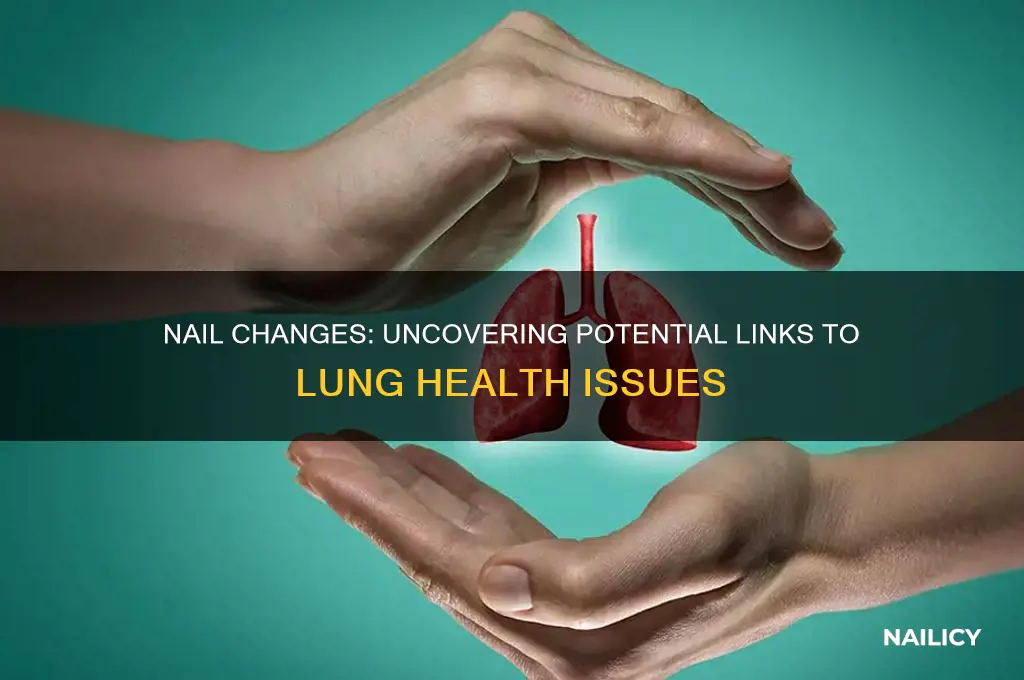do nails show signs of lung issues