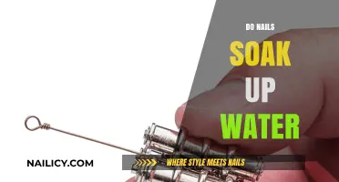 Do Nails Absorb Water? Uncovering the Truth Behind Nail Hydration