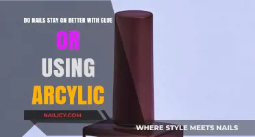 Nail Adhesion Showdown: Glue vs. Acrylic - Which Reigns Supreme?