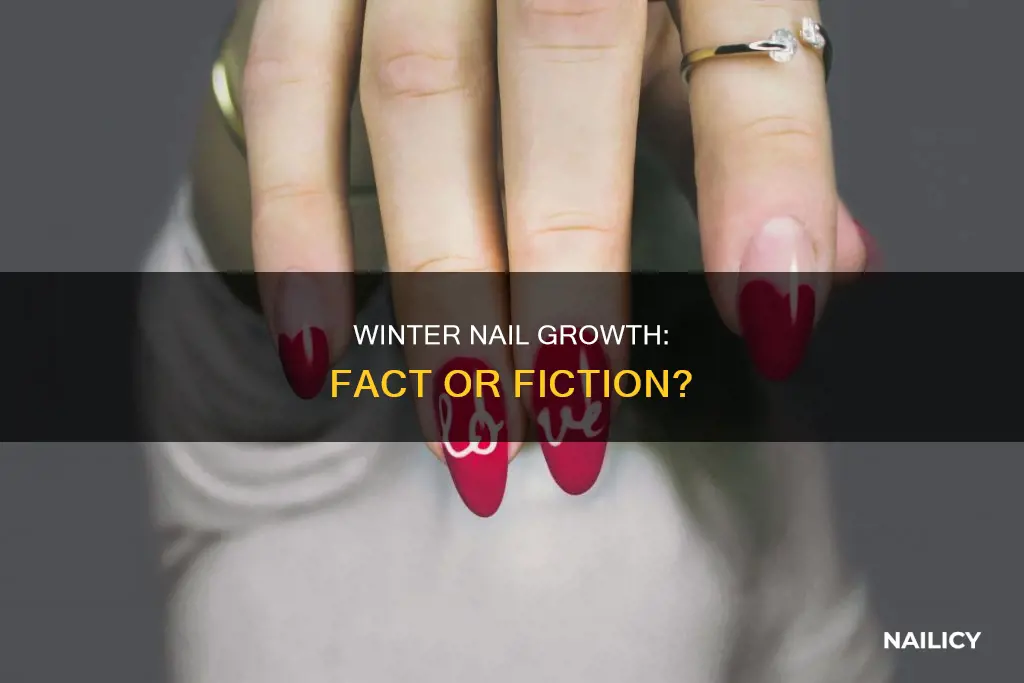 do nails stop growing in winter