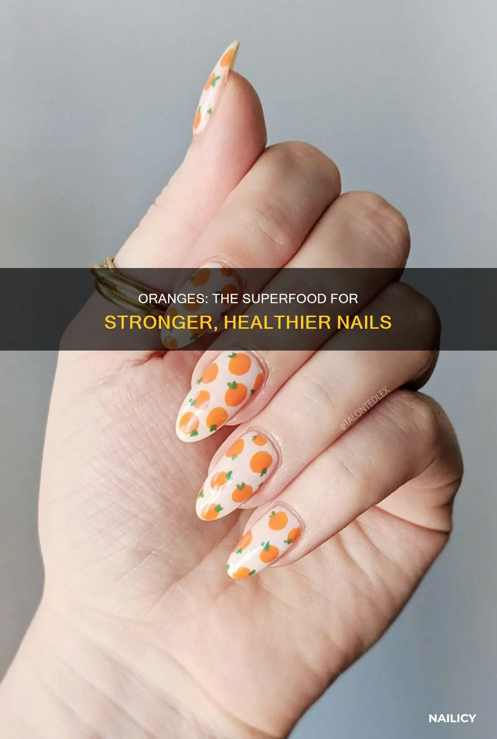 do oranges help your nails grow