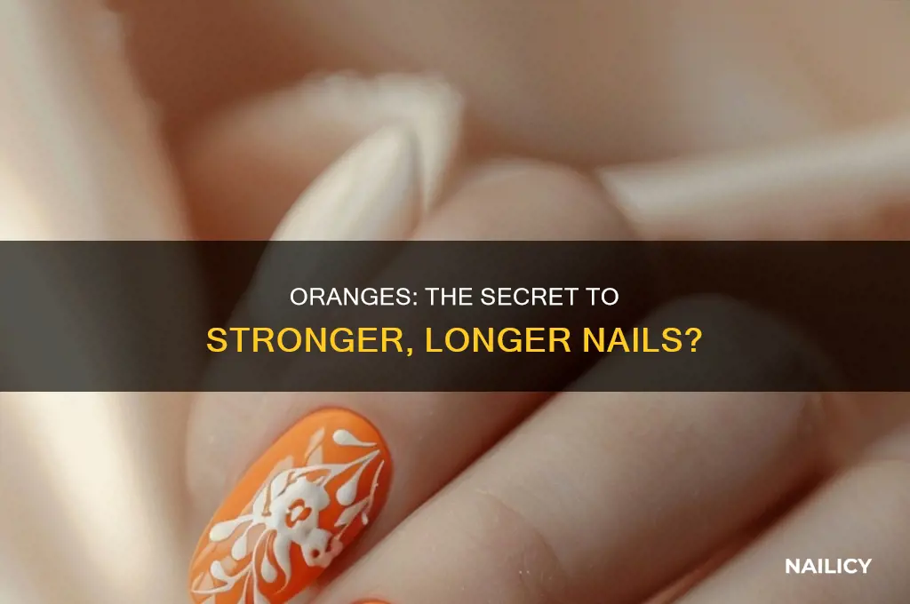 do oranges make your nails grow
